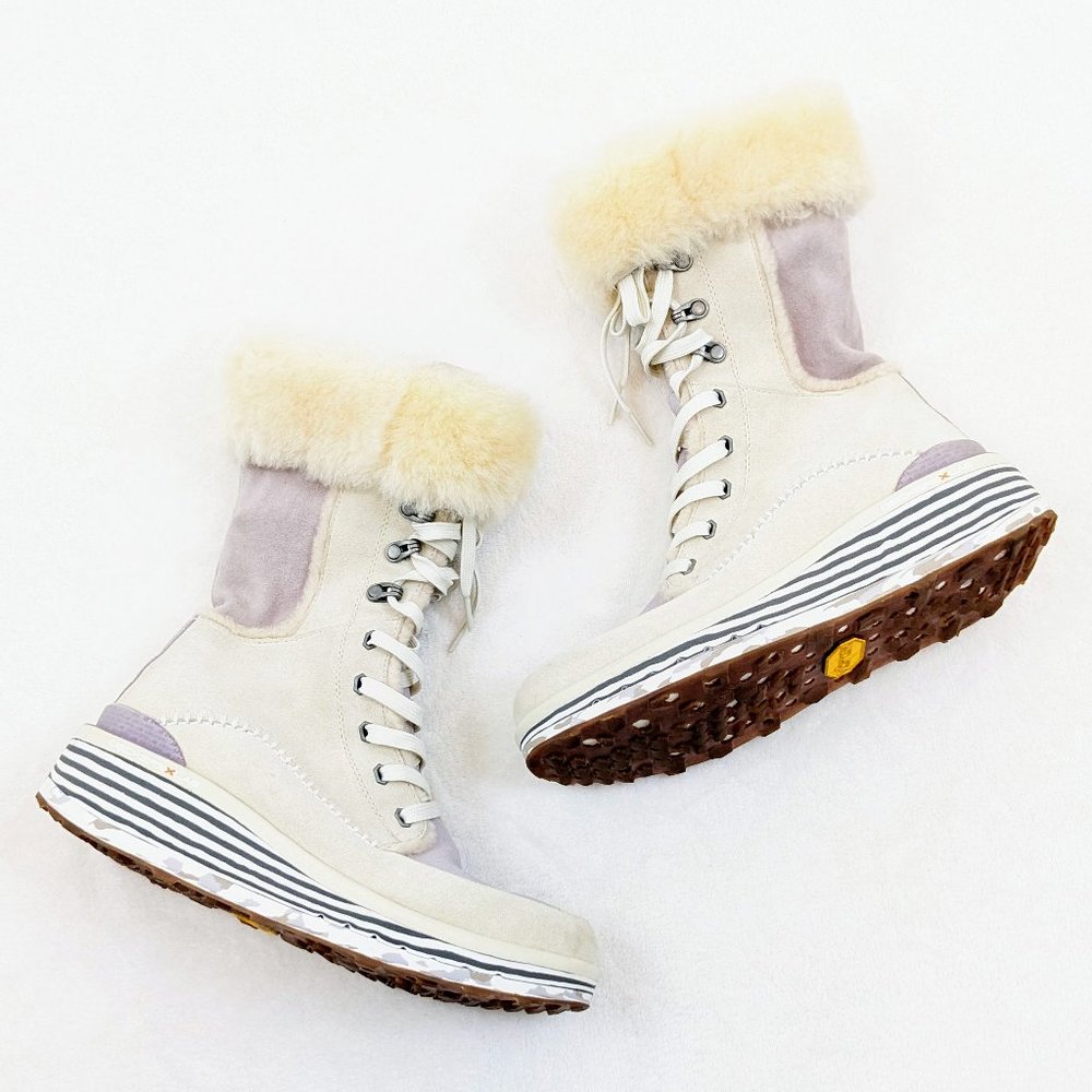 Women's Winter Boots with Fur Trim